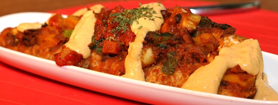 IMG 84572 thumb   Time Crunch Vegan Enchiladas