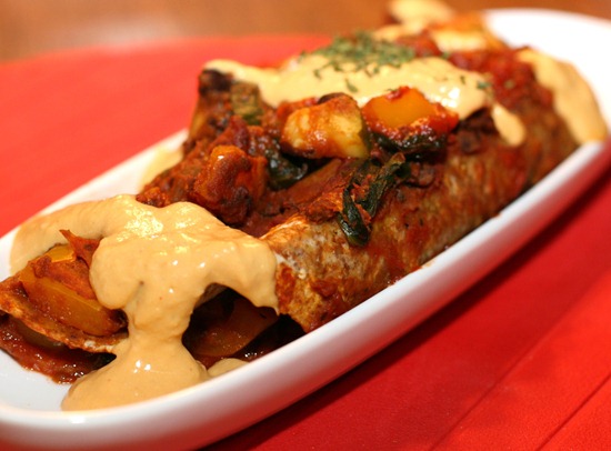 IMG 84602 thumb1   Time Crunch Vegan Enchiladas