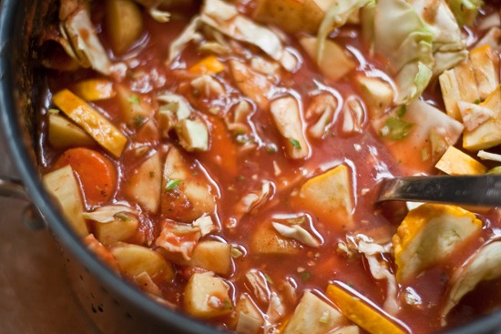 IMG 4667 thumb   Healing Cabbage, Potato, Carrot, & Tomato Curry Stew