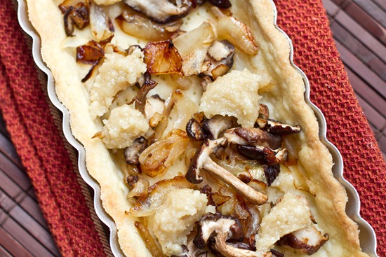 20100927IMG 3518 thumb   Mushroom, Onion, & Spinach Tart with &lsquo;Goat Cheeze&rsquo;